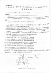 广东省领航高中联盟2025-2026学年高三上学期12月联考生物试卷（PDF版附解析）