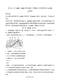 黑龙江省牡丹江市第二高级中学2025-2026学年高二上学期期中生物试卷（含答案）