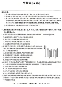 山西省部分学校2025-2026学年高三上学期12月月考生物试题（含答案）