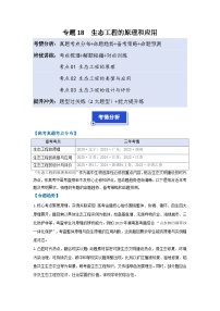 【高考二轮】通用版高中生物专题培优讲义专题18生态工程的原理和应用（原卷版+解析版）
