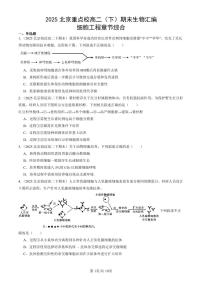 2025北京重点校高二（下）期末生物汇编：细胞工程章节综合