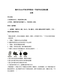 海南省儋州市部分学校2025_2026学年高一上学期12月月考生物试题（文字版，含答案）
