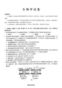 生物-重庆市巴蜀中学2026届高三上学期1月高考适应性月考六试题+答案