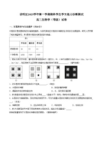 上海市崇明区2025_2026学年高三上学期一模考试生物试题（文字版，含答案）