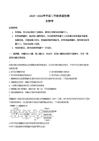 河南省洛阳市2025_2026学年高三上学期第二次质量检测生物试题(PDF版,含答案)