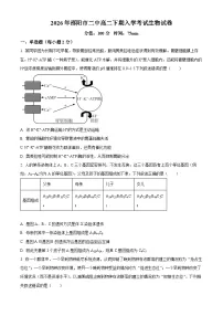 湖南省邵阳市第二中学2025-2026学年高二下学期入学考试生物试题（Word版附解析）