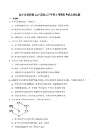 2026届辽宁省名校联盟高三下学期3月模拟考试生物试卷（含答案）