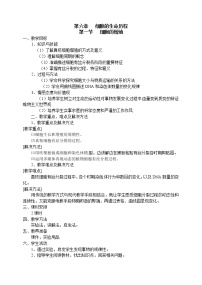高中生物人教版 (新课标)必修1《分子与细胞》第1节 细胞的增殖教学设计