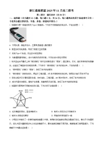 浙江省强基联盟2025-2026学年高二上学期11月联考（期中）期中通用技术试题（Word版附解析）