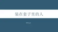 语文必修 下册13.2* 装在套子里的人集体备课课件ppt