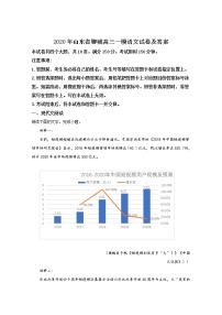 2020年山东省聊城高三一模语文试卷及答案