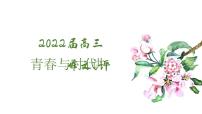 2022届高三复习青春与时代作文讲评课件(19张PPT)