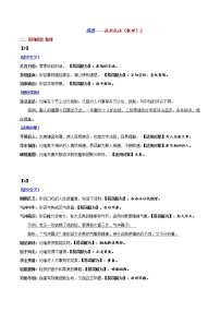 讲练19 成语：按字母顺序整理 2（望文生义+褒贬+适用对象）-2022年高考语文专项讲练之语言文字运用（全国卷+新高考卷）