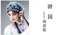 高中语文人教统编版必修 下册游园([皂罗袍])教学演示课件ppt