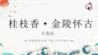 高中人教统编版古诗词诵读桂枝香·金陵怀古评课课件ppt