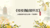 高中语文人教统编版必修 下册桂枝香·金陵怀古教学ppt课件