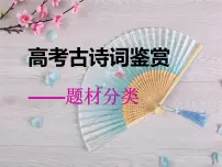 2023届高考语文复习:古诗词鉴赏之题材分类 (送别诗、山水田园诗)课件