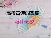 2023届高考语文复习:古诗词鉴赏之题材分类(怀古诗、边塞诗、思乡怀远诗、咏物诗)课件