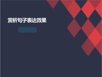 2023届高考语文复习-赏析句子的表达效果课件