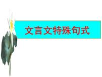 2023届高考语文复习-文言文特殊句式 课件