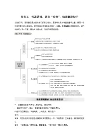 新高考语文第3部分 传统文化阅读 文言文（考点部分） 任务组三 任务五 扣准语境，落实“分点”，精准翻译句子