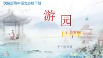人教统编版必修 下册游园([皂罗袍])教课ppt课件
