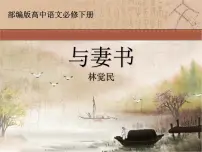 人教统编版必修 下册第五单元11(谏逐客书 *与妻书)11.2* 与妻书集体备课ppt课件