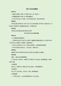 人教统编版必修 上册二 家乡文化生活现状调查教学设计