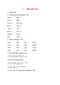 人教统编版必修 下册13.1 林教头风雪山神庙同步达标检测题