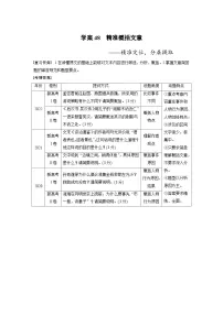 高考语文复习-- 学案48 精准概括文意——精准定位,分层提取