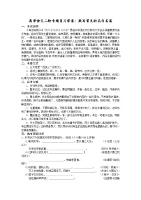 高考语文二轮专题复习学案：默写常见的名句名篇