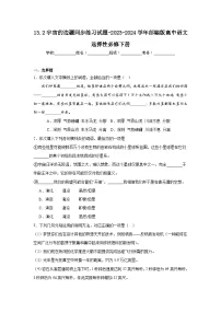 高中语文人教统编版选择性必修 下册13.2 *宇宙的边疆课后复习题