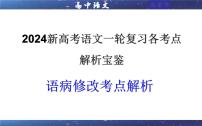 专题01   语病修改考点解析（课件）-2024年新高考语文一轮复习各考点解析宝鉴