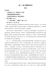 12，河北省廊坊市部分重点高中2023-2024学年高三上学期11月期中语文试题