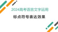 2024届高考语文复习：标点符号表达效果 课件