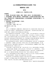 河南省青桐鸣联考2023-2024学年高二下学期3月月考语文试题