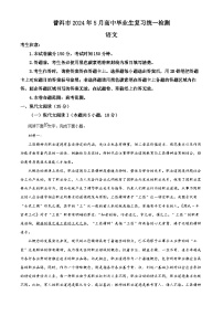 2024届云南省普洱市高三统一复习检测（三模）语文试题（原卷版+解析版）