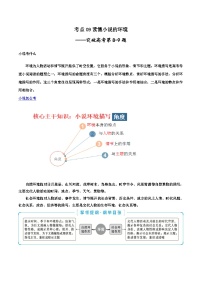 专题09 读懂小说的环境（讲义）-2024年高考语文二轮复习讲练测（新教材新高考）