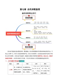 新高考语文一轮复习知识清单专题：鉴赏诗歌表达技巧（2份打包，原卷版+解析版）