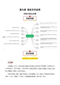 2025年高考语文复习知识清单第九章语言文字运用专题05：修辞及表达效果(学生版+解析)-2025年高考语文知识清单