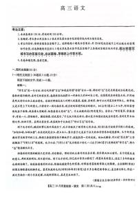 2025届九师联盟高三上学期11月考-语文试卷+答案