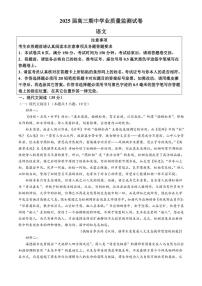 2024～2025学年江苏省南通市海安高级中学高三(上)期中语文试卷(含答案)