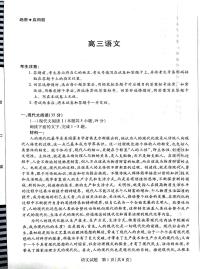 湖南省郴州市2024-2025学年高三上学期12月期末考试 语文 含解析