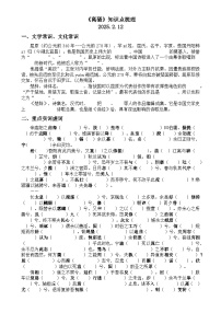 高中5 离骚学案