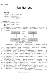 2025届江西省高三下学期金太阳3月联考（JX-4001C）-语文试题+答案