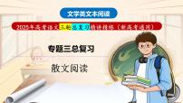 专题三 文学类散文阅读总复习（课件）-2025年高考语文总复习专题精讲课件（全国通用）