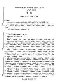 2024届河南省青桐鸣高三5月大联考-语文试卷（含答案）