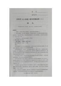 2024届湖南省岳阳市高三下学期二模-语文试卷（含答案）