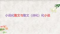 高考语文复习：小说化散文与散文化小说 课件