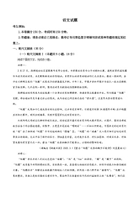 黑龙江省齐齐哈尔市2025届高三下学期二模试题 语文 含解析